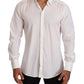 Elegant Slim Fit Gold Dress Shirt