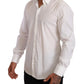 Elegant Slim Fit Gold Dress Shirt