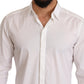 Elegant Slim Fit Gold Dress Shirt