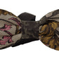 Elegant Multicolor Silk Bow Tie