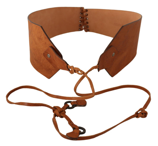 Exquisite Leather Lace-Up Fashion Belt