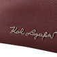 Elegant Wine Leather Tote with Adjustable Strap