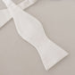 Elegant White Silk Tie for Sophisticated Gentlemen