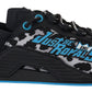 Black Blue Fabric Lace Up NS1 Sneakers