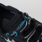 Black Blue Fabric Lace Up NS1 Sneakers