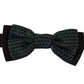 Elegant Polka Dot Silk Bow Tie