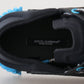 Black Blue Fabric Lace Up NS1 Sneakers