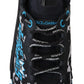 Black Blue Fabric Lace Up NS1 Sneakers