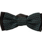 Elegant Polka Dot Silk Bow Tie