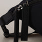 Chic Black Belt Fanny Bag