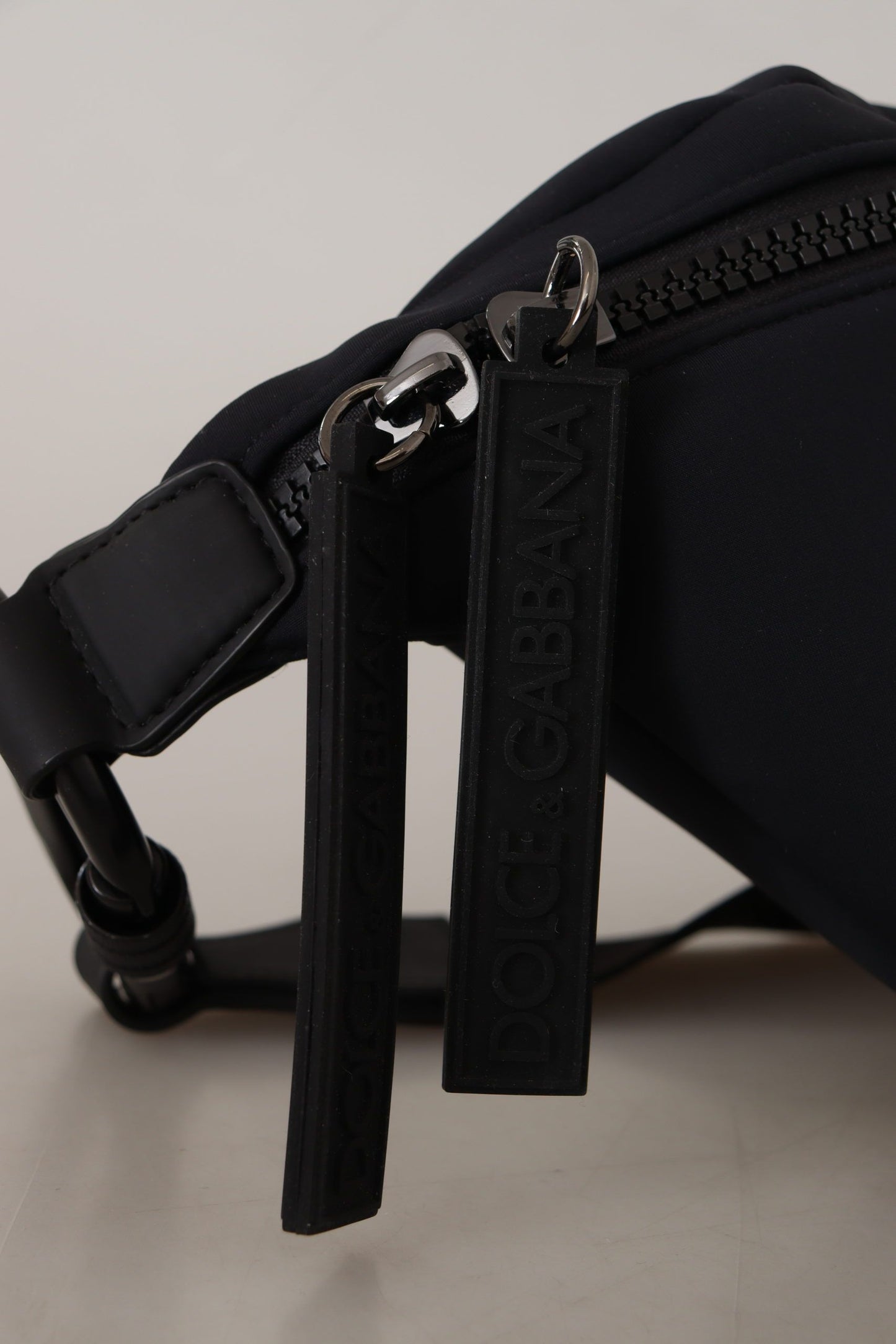 Chic Black Belt Fanny Bag