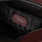 Elegant Wine-Toned Leather Tote with Zip Closure