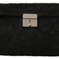 Elegant Black Silver Clutch Portfolio