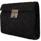 Elegant Black Silver Clutch Portfolio
