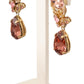 Elegant Gold Plated Crystal Earrings