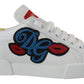 White Portofino Logo Classic Sneakers Shoes
