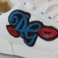 White Portofino Logo Classic Sneakers Shoes
