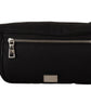 Elegant Black Waist Belt Bag