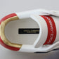 White Portofino Logo Classic Sneakers Shoes