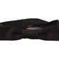 Elegant Black Silk Bow Tie