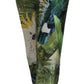 Elegant High Waist Multicolor Silk Trousers
