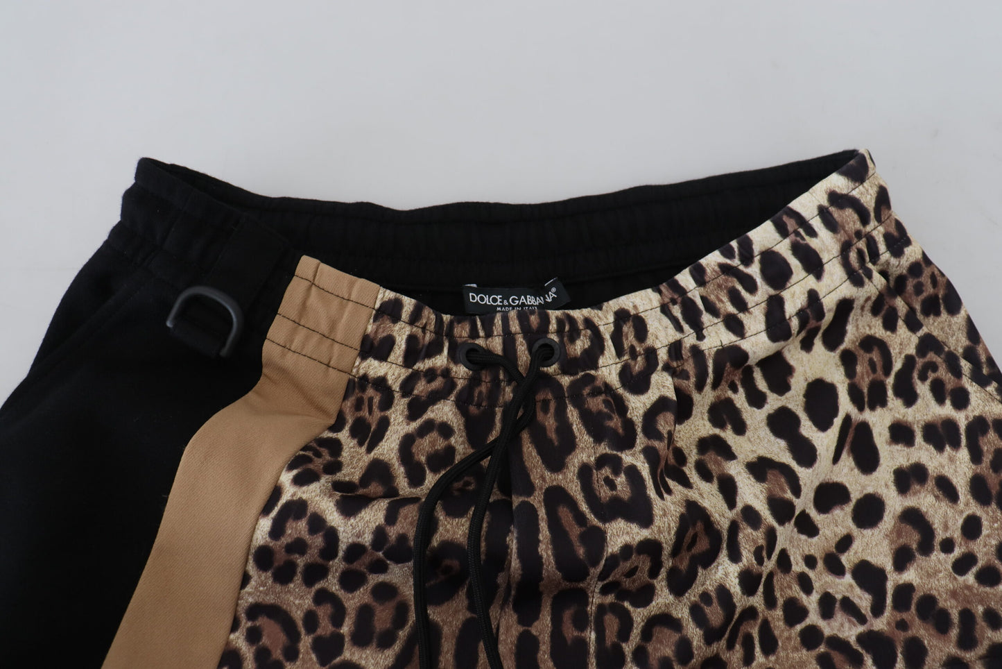 Multicolor Leopard Jogger Cargo Pants