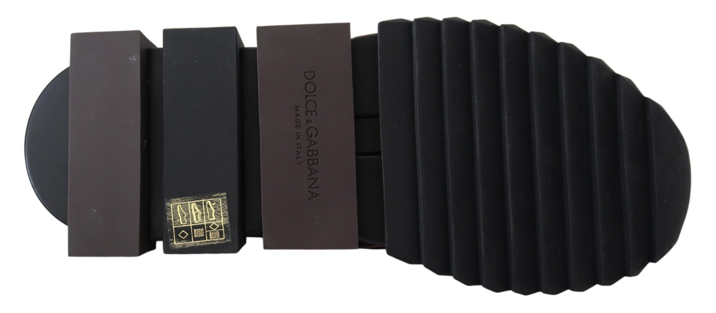 Chic Leopard Print Cotton Sneakers