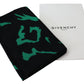 Elegant Wool Silk Black Unisex Scarf
