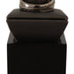 Exquisite Silver Mens Statement Ring