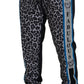 Multicolor DG King Leopard Print Jogger Pants