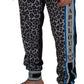 Multicolor DG King Leopard Print Jogger Pants