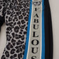 Multicolor DG King Leopard Print Jogger Pants