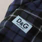 Multicolor Checkered Wool Men Jogger Pants
