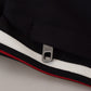 Black DG Print Mens Jogger Pants