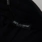 Black DG Print Mens Jogger Pants