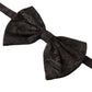 Elegant Silk Maroon Bow Tie