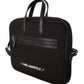 Sleek Nylon Laptop Crossbody Bag For Sophisticated Style