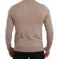 Timeless Beige Wool Turtleneck Sweater