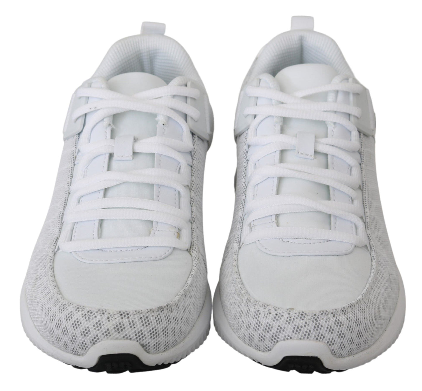 Elegant White Casual Sneakers