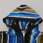 Multicolor Striped Cotton Hoodie