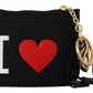 Elegant Monochrome Logo Keyring