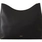 Elegant Black Leather Shoulder Bag