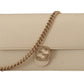 Elegant Interlocking GG Leather Shoulder Bag