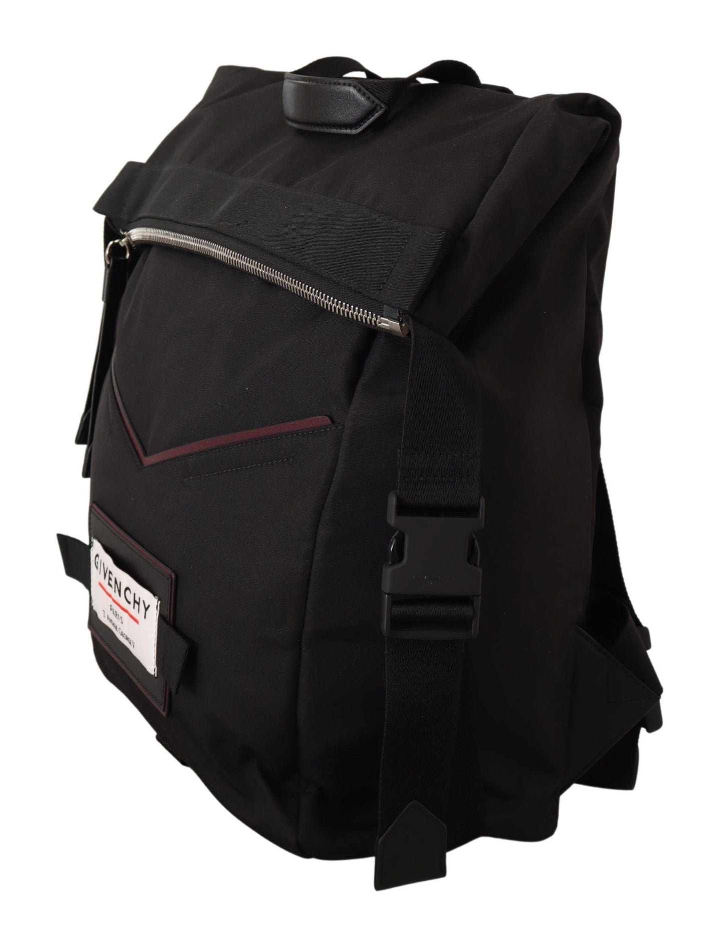 Elegant Black Downtown Designer Backpack