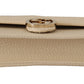 Elegant Interlocking GG Leather Shoulder Bag