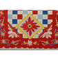 Chic Carretto Print Leather Wallet