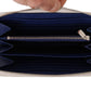 Chic Carretto Print Leather Wallet