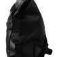 Sleek Downtown Designer Leather Backpack