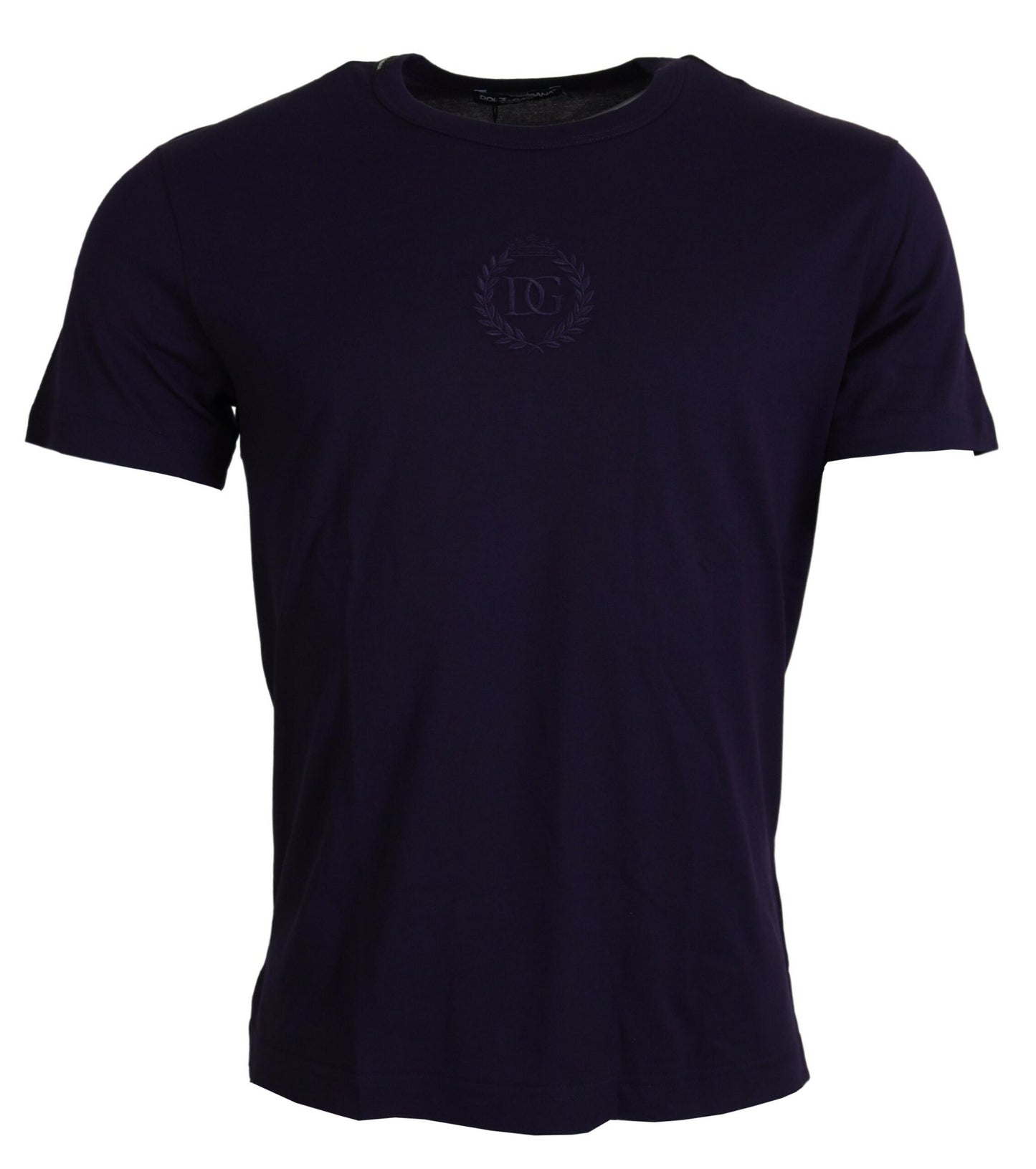 Elegant Purple Cotton T-Shirt