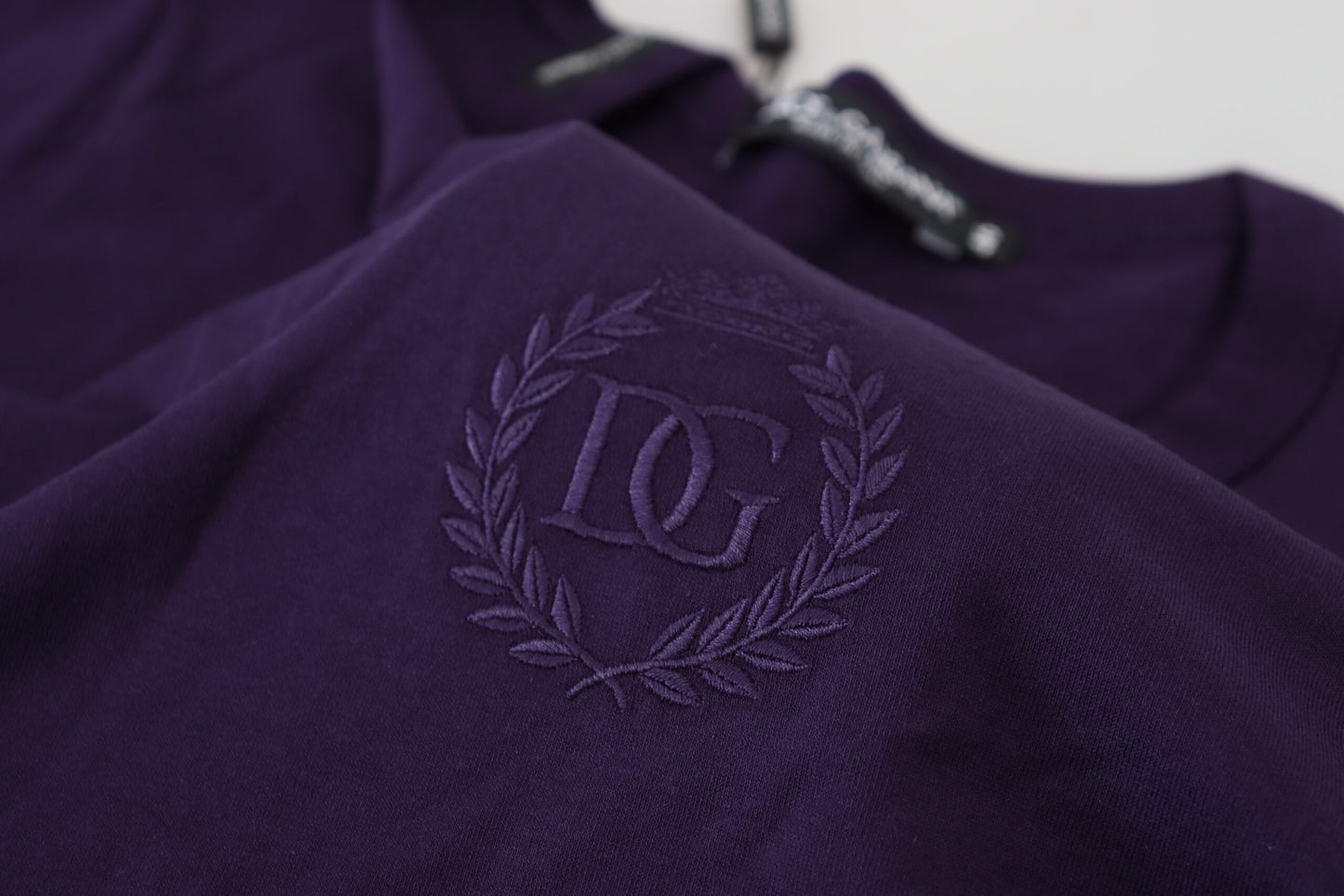 Elegant Purple Cotton T-Shirt